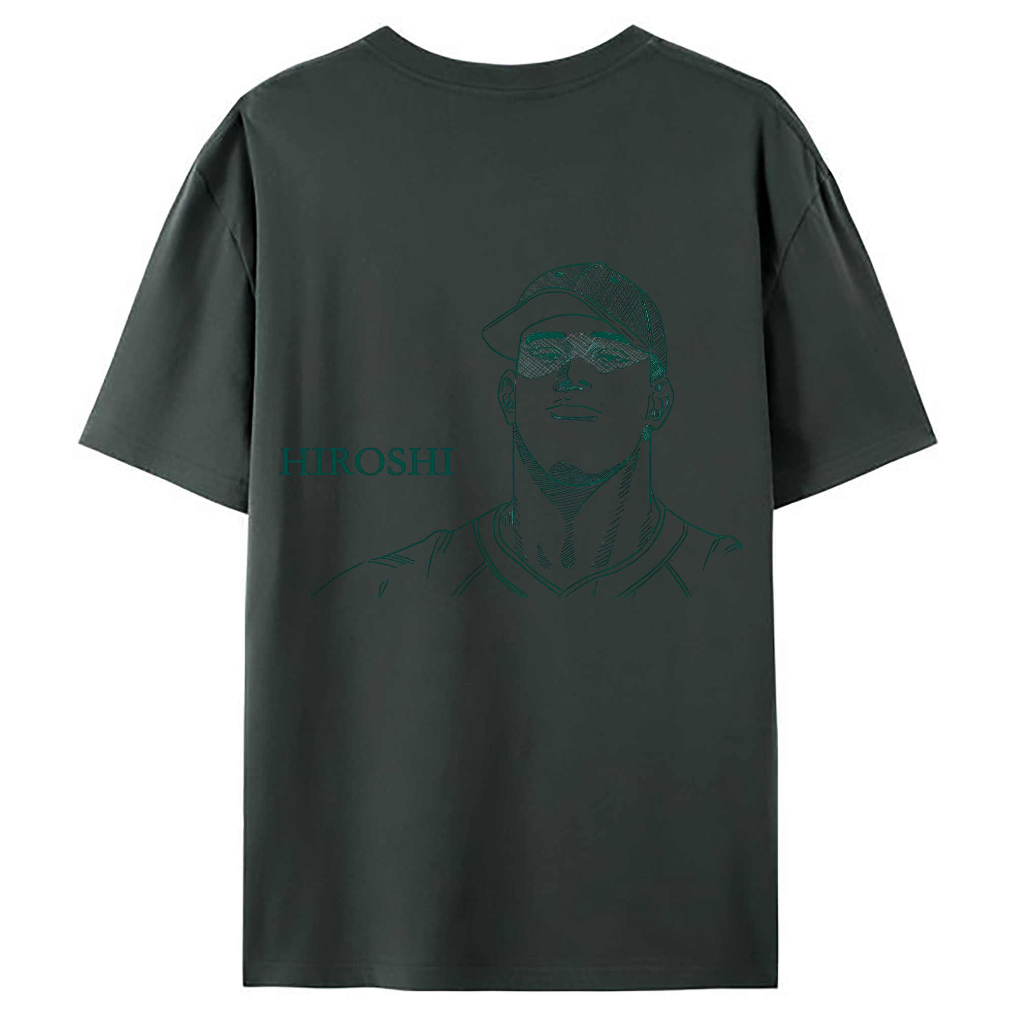 （画像用） SLAM DUNK／スラムダンク 綿100％ メンズ半袖Tシャツ（バックプリント） 通気性